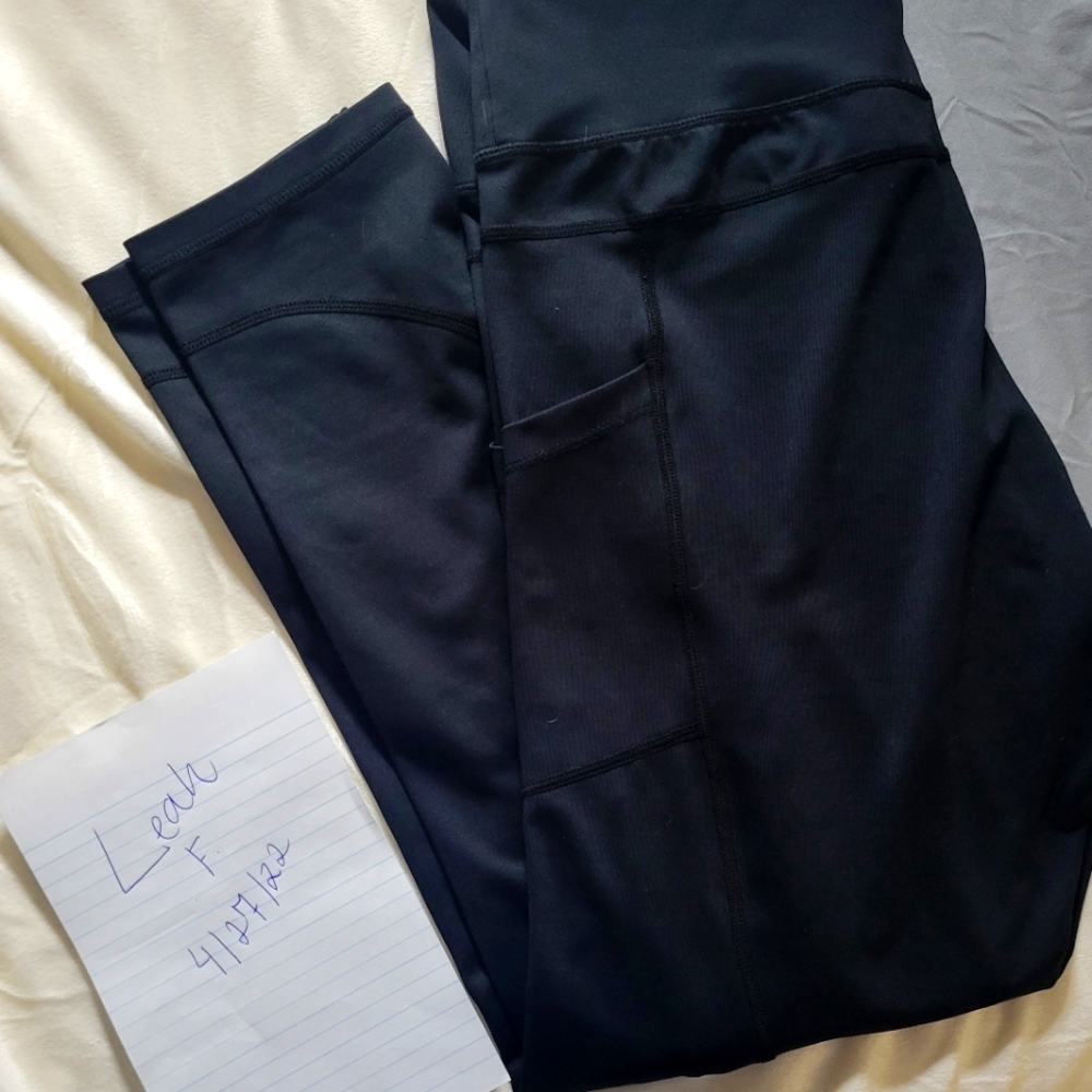 Zyia Black Pocket Light N Tight 7/8 24"